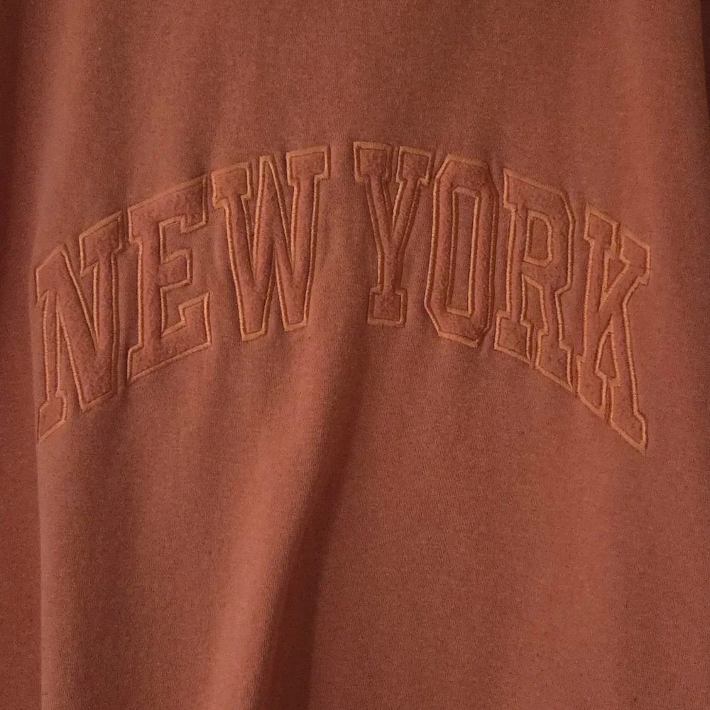 New York Orange Pullover - Picture 2 of 3